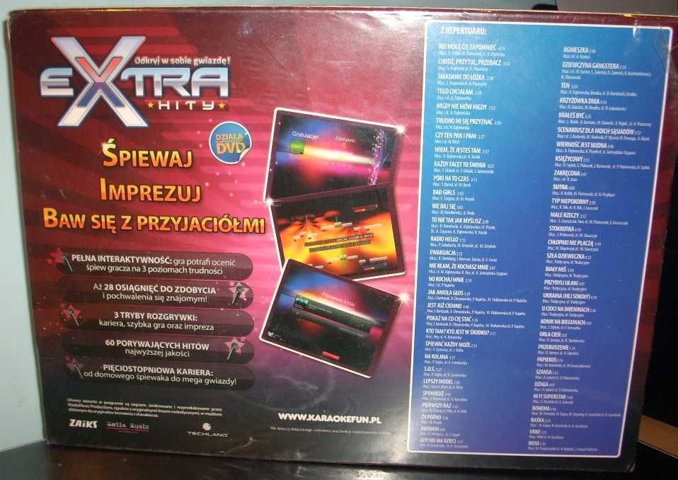 Karaoke do zabawy, extra hity
