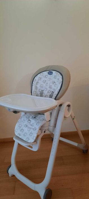 Chicco Cadeira Papa PollyProgres5 Bege c/ OFERTA KIT ESPREGUIÇADEI