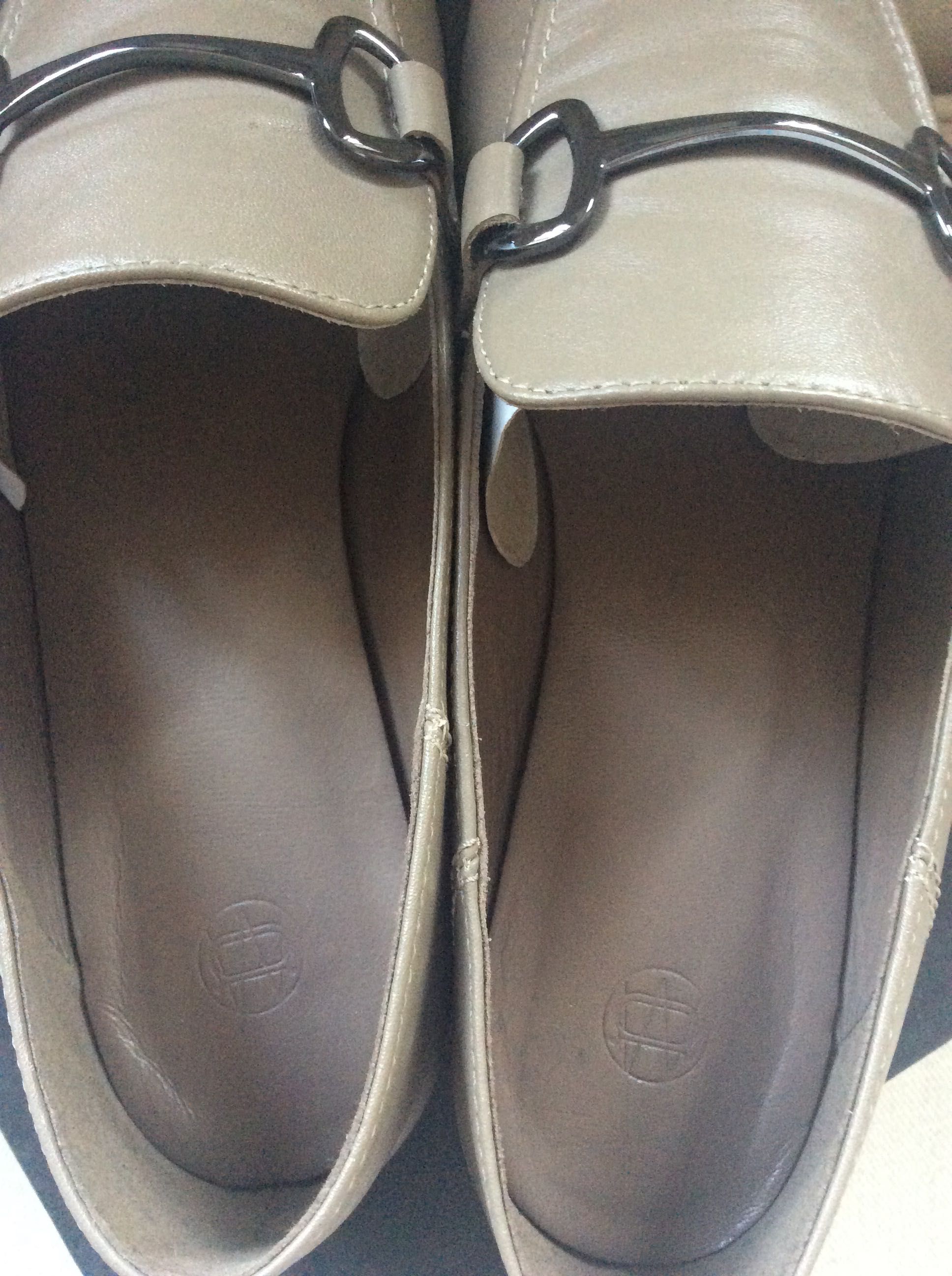 Massimo Dutti mokasyny  taupe r 36