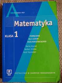 Matematyka klasa 1 WSiP bryński dróbka Szymański