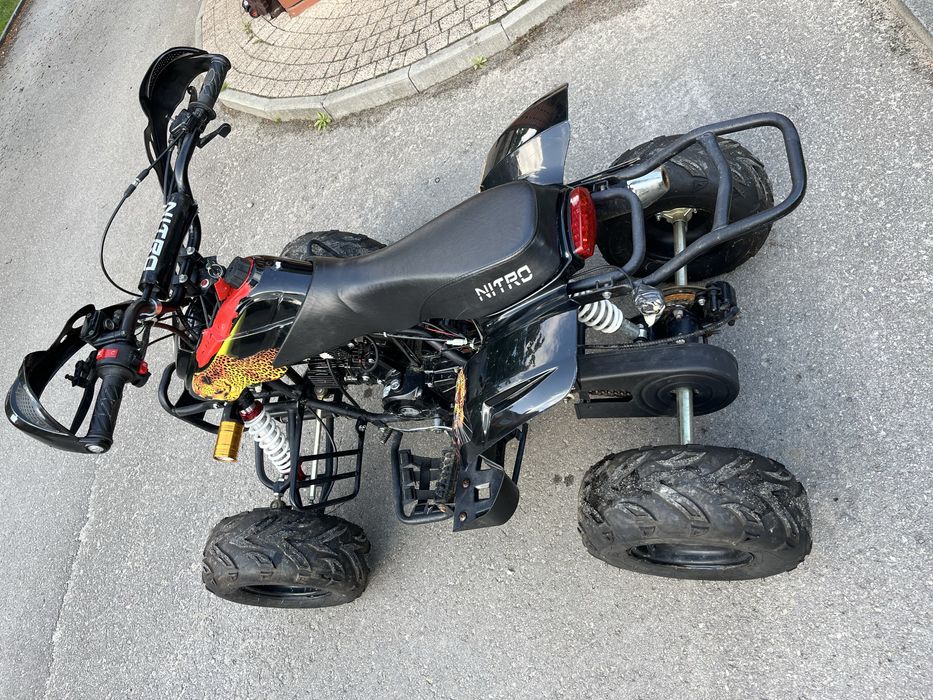Quad 125 Nitro Motors 1+1 wsteczny, super stan!