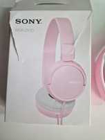 Sluchawki sony różowe Mdr -zx110