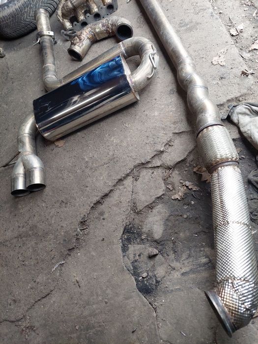 Kolektor 1.8T big turbo GTX30 400+ hp wydech 3 cale S3 8L