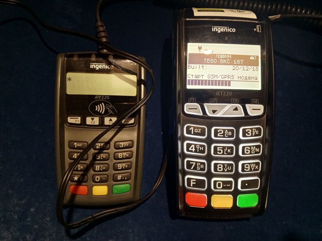Ingenico ict 220 Терминал гепард и кассовый аппарат