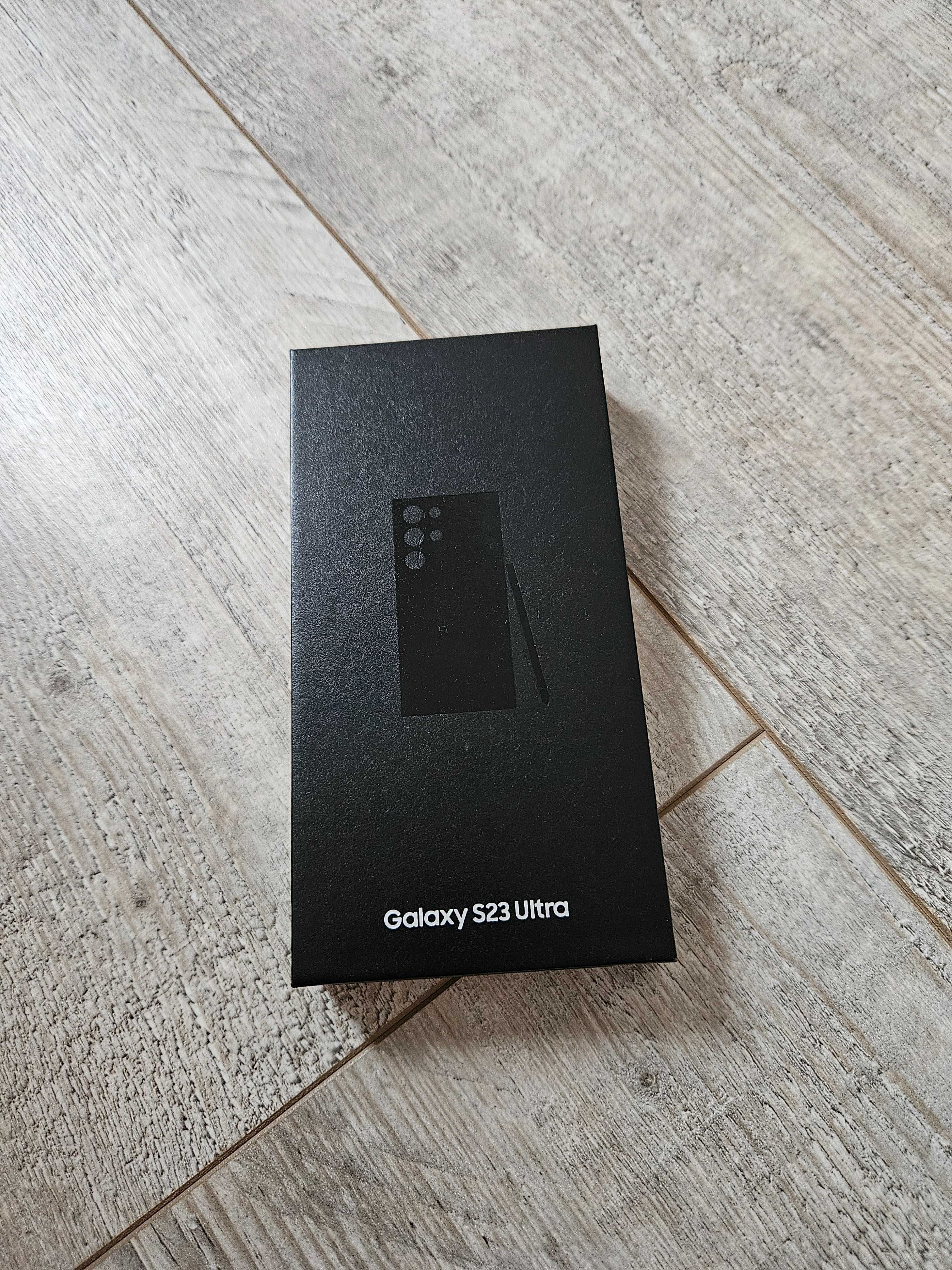 Samsung Galaxy s23 ultra 12/512gb phantom Black nowy zaplombowany