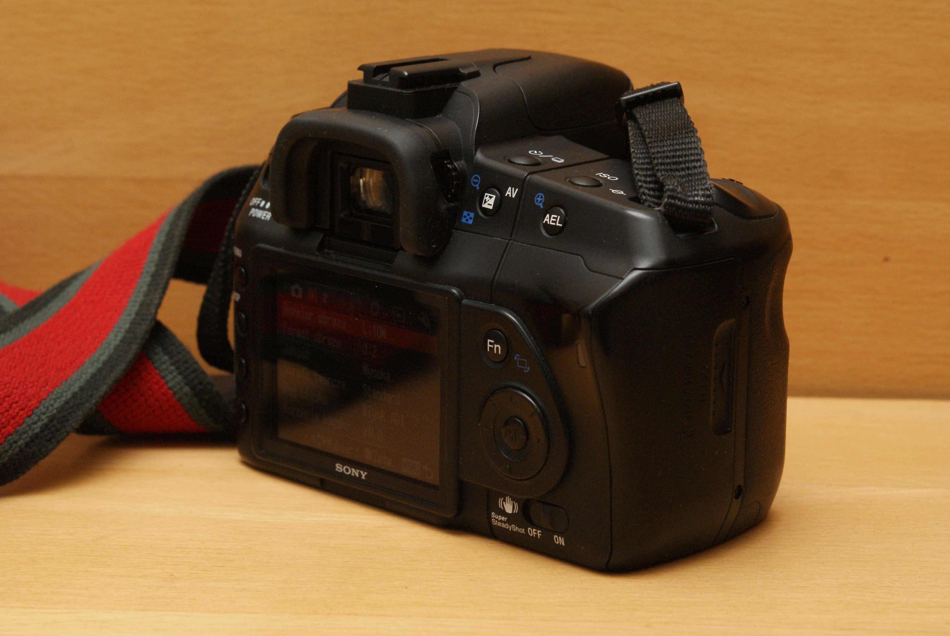 Sony Alpha 200 body aparat fotograficzny.