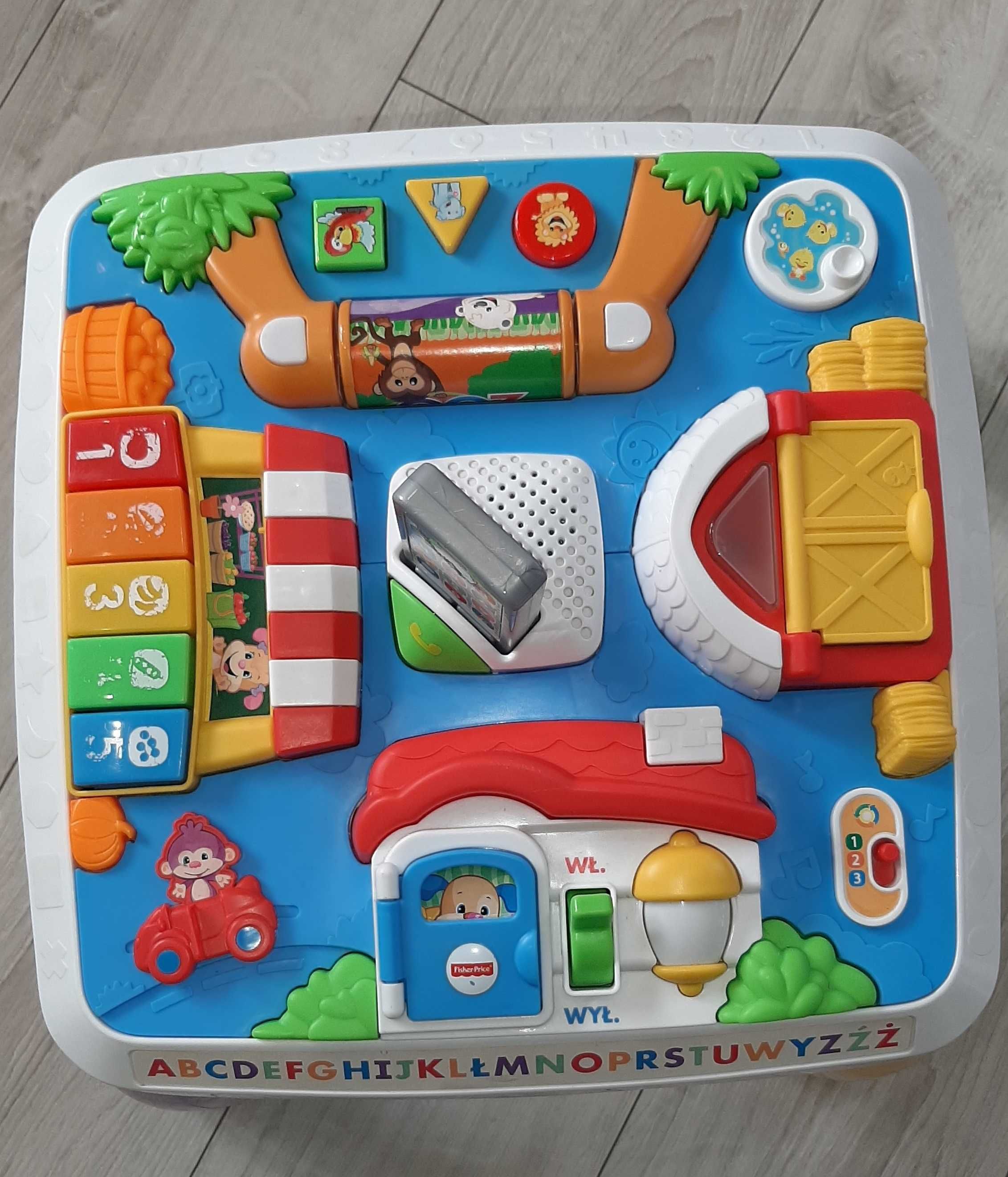 stoliczek edukacyjny fisher price