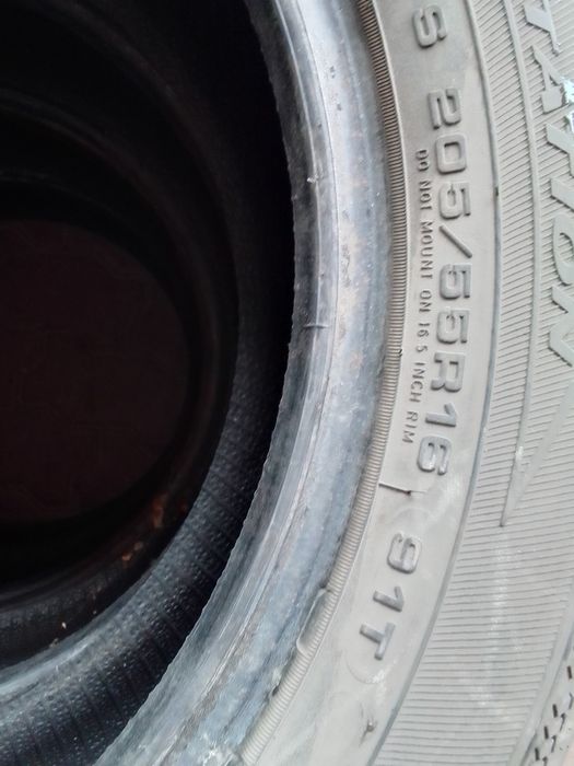 Cena za 4 Opony zimowe 205/55r16 DĘBICA