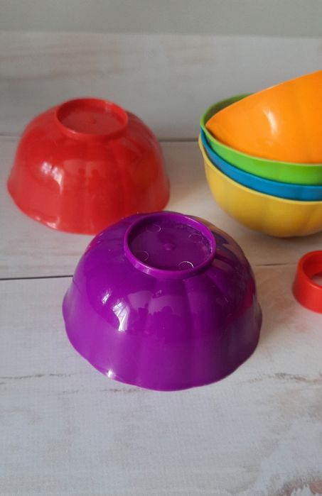 Набір сортер монтесорі, помпони, 18 м+