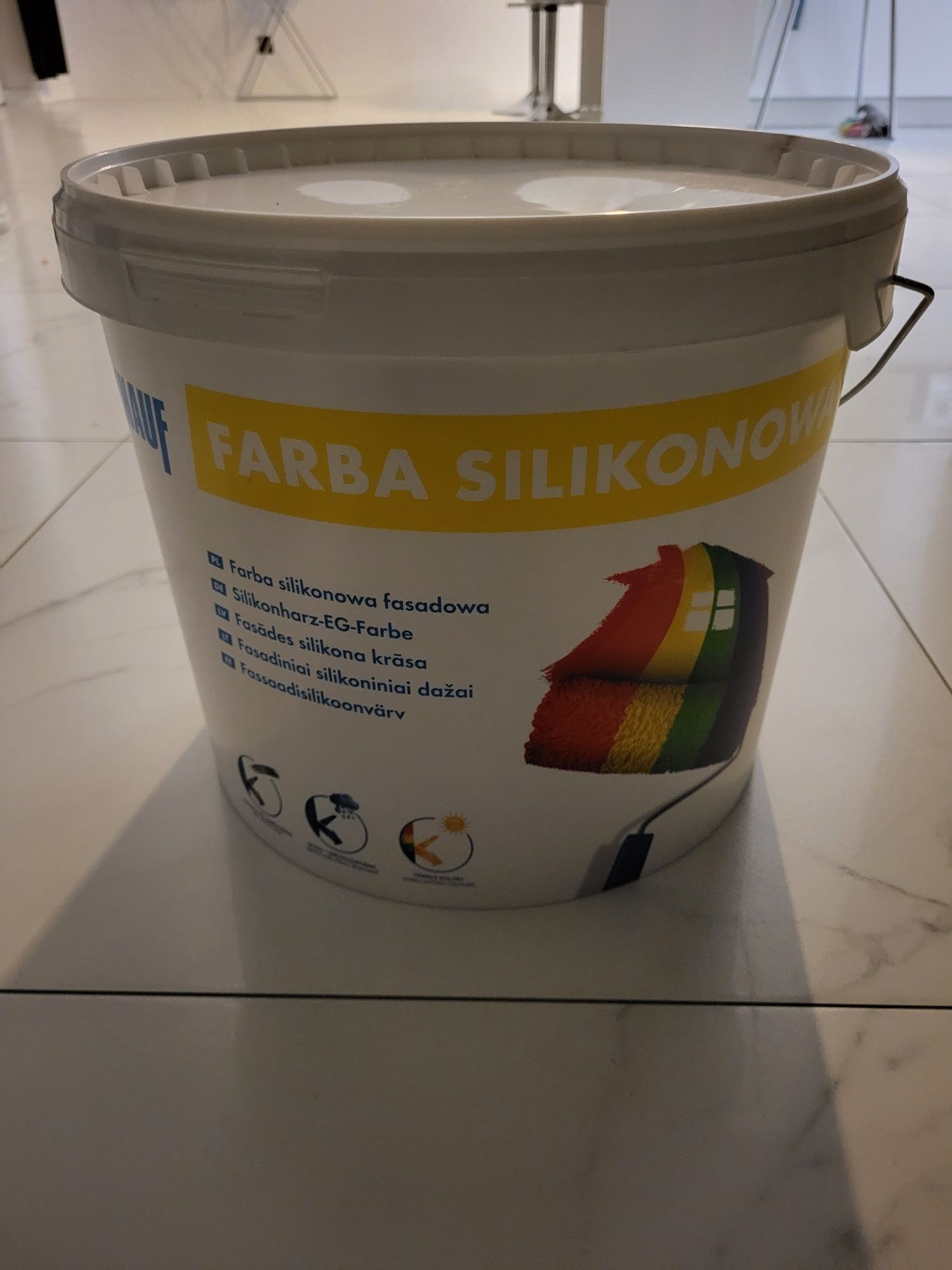 Farba silikonowa, elewacyjna Knauf