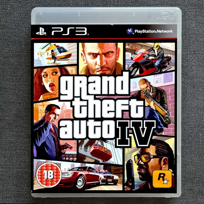 Grand Theft Auto IV PS3 GTA 4 Pudełkowa