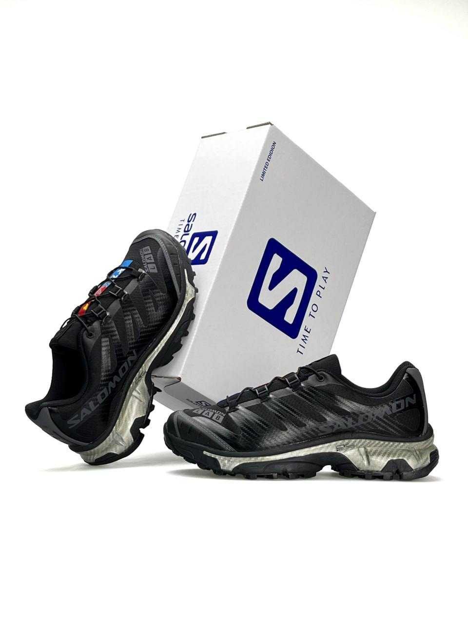 АКЦІЯ! Кросівки Salomon XT-4 Carbon Black Grey Silver 41 - 45