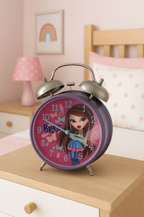 Коллекционный будильник часи  Братц Bratz Барбі