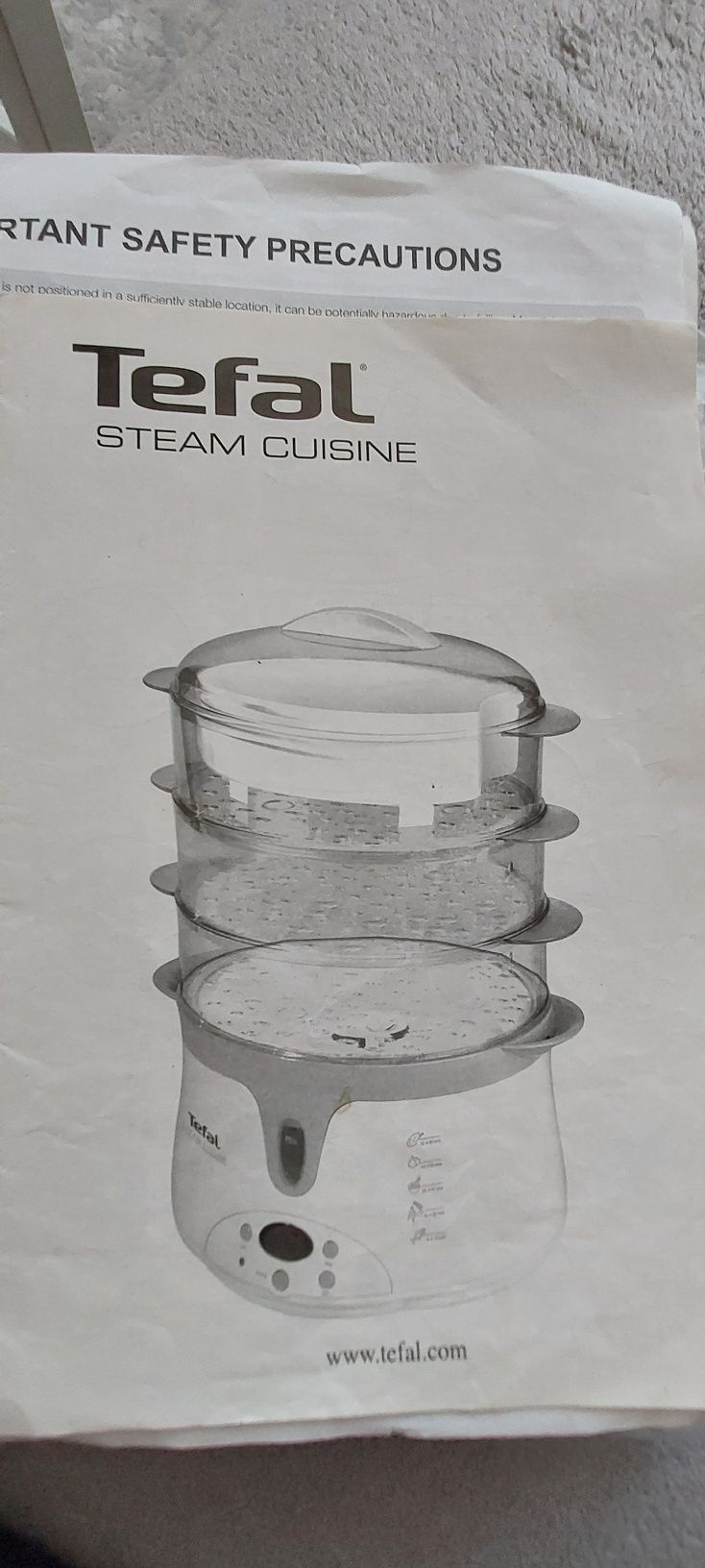 Parowar Tefal Steam Cuisine