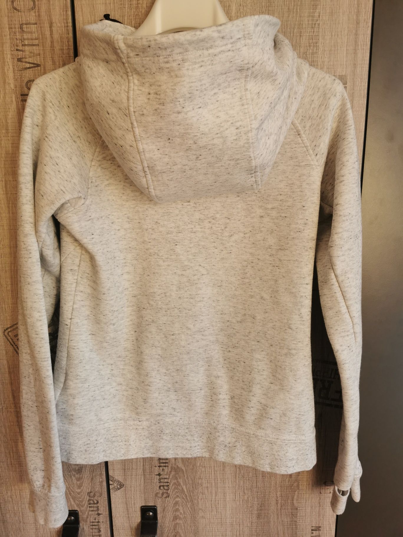 Szara damska bluza z kapturem Nike Tech Fleece XS