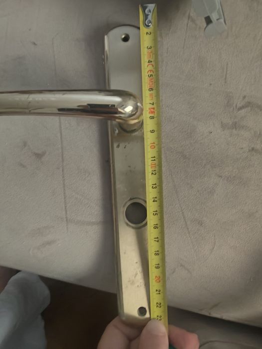 Mosiężne klamki z szyldem cena za 1 szt 50 pln