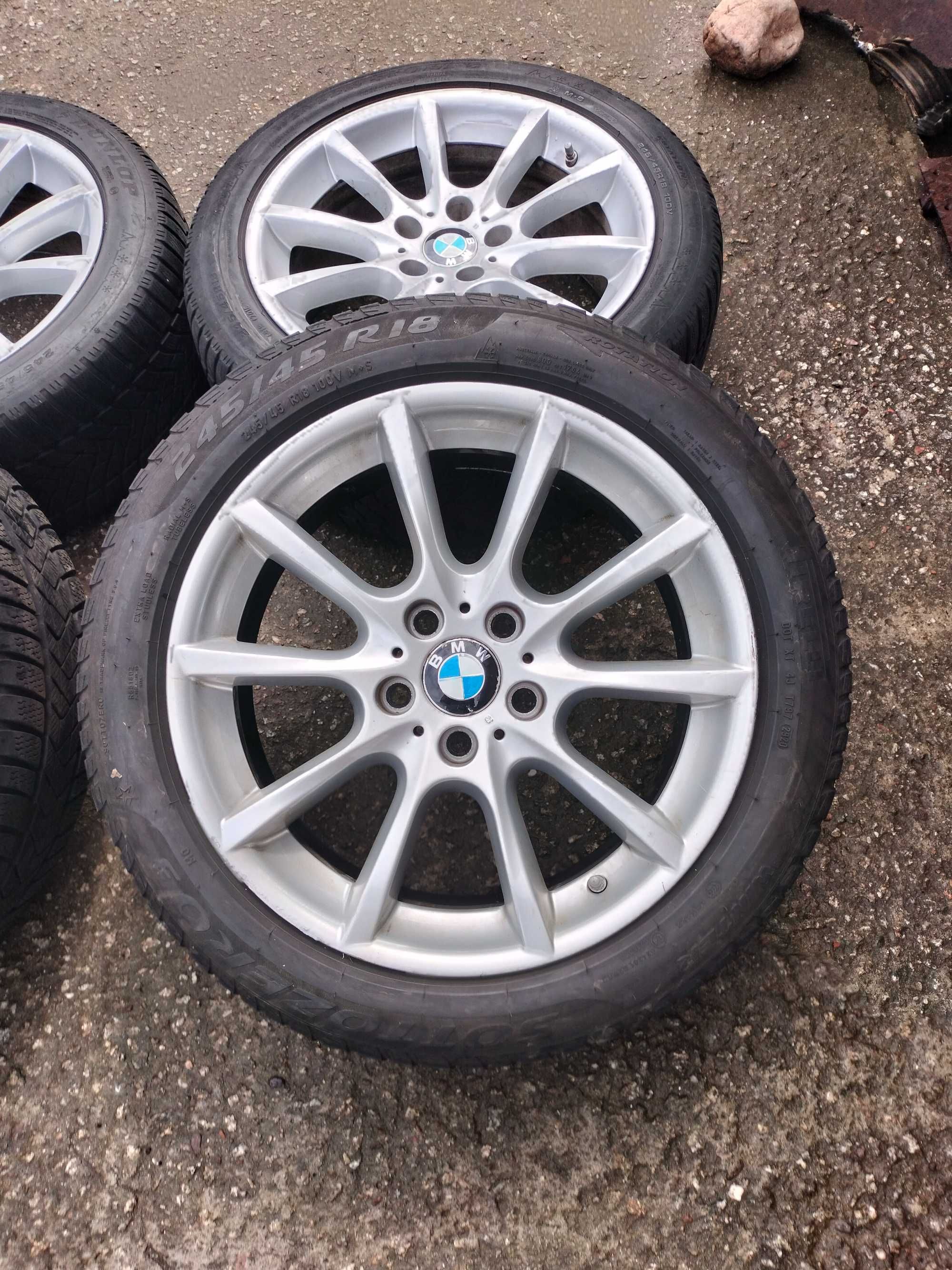 koła BMW F10 F11 5x120 245/45 r18 ZIMA