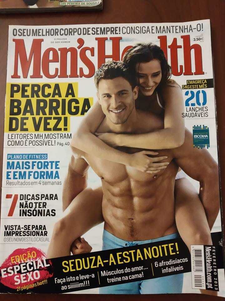 Conjunto 2 revistas masculinas