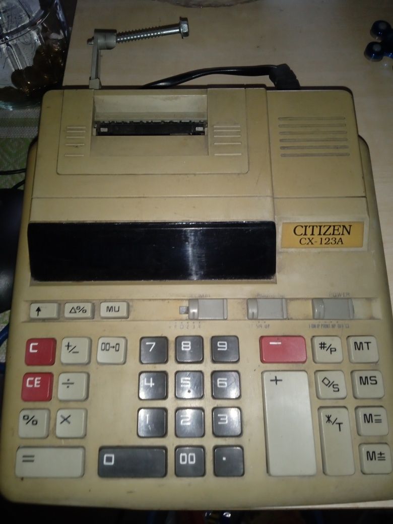 Kalkulator z drukarką