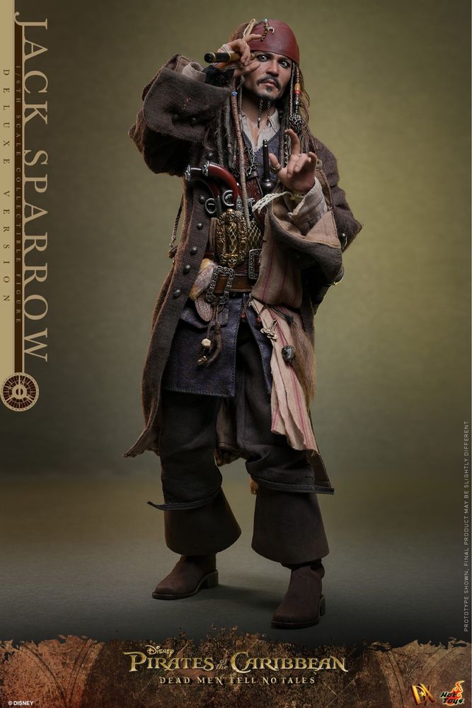 Фігурка 1/6 Hot Toys DX38 POTC : DMTNT – JACK SPARROW - Deluxe Version
