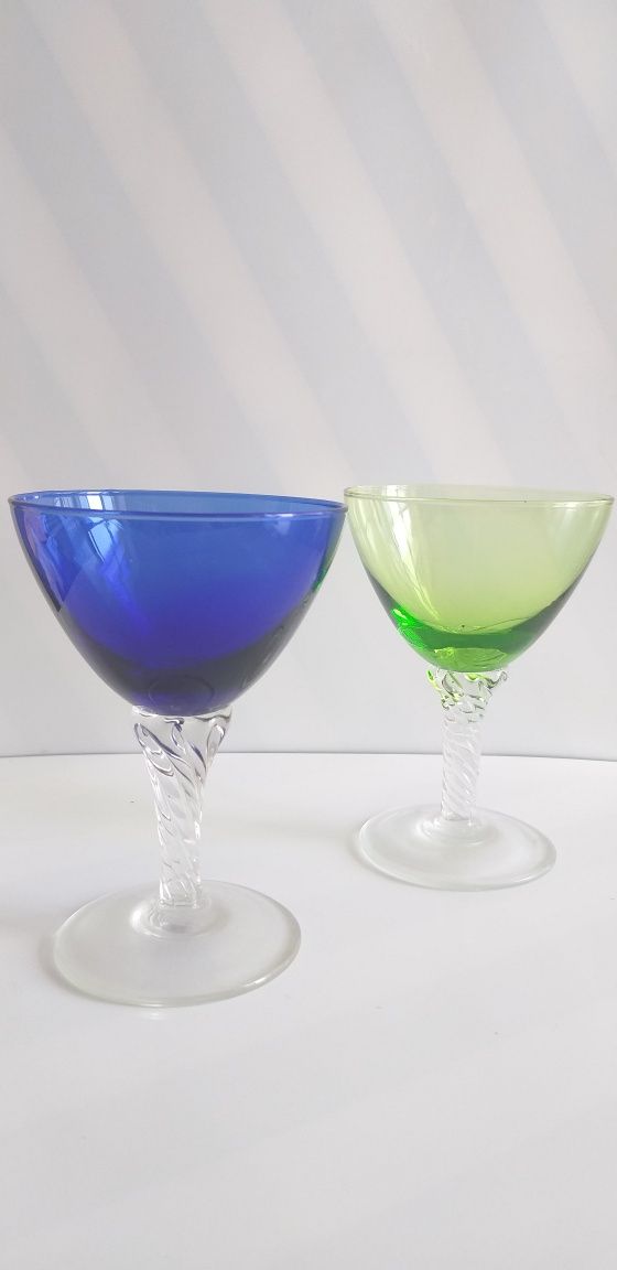 2 copos vintage para cocktails