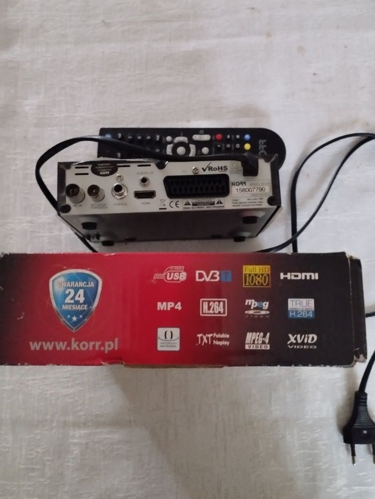 Dekoder tuner DVB-T KORR HD158