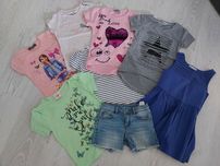 Футболки, платья, кофточки, джинсы 3-5 лет