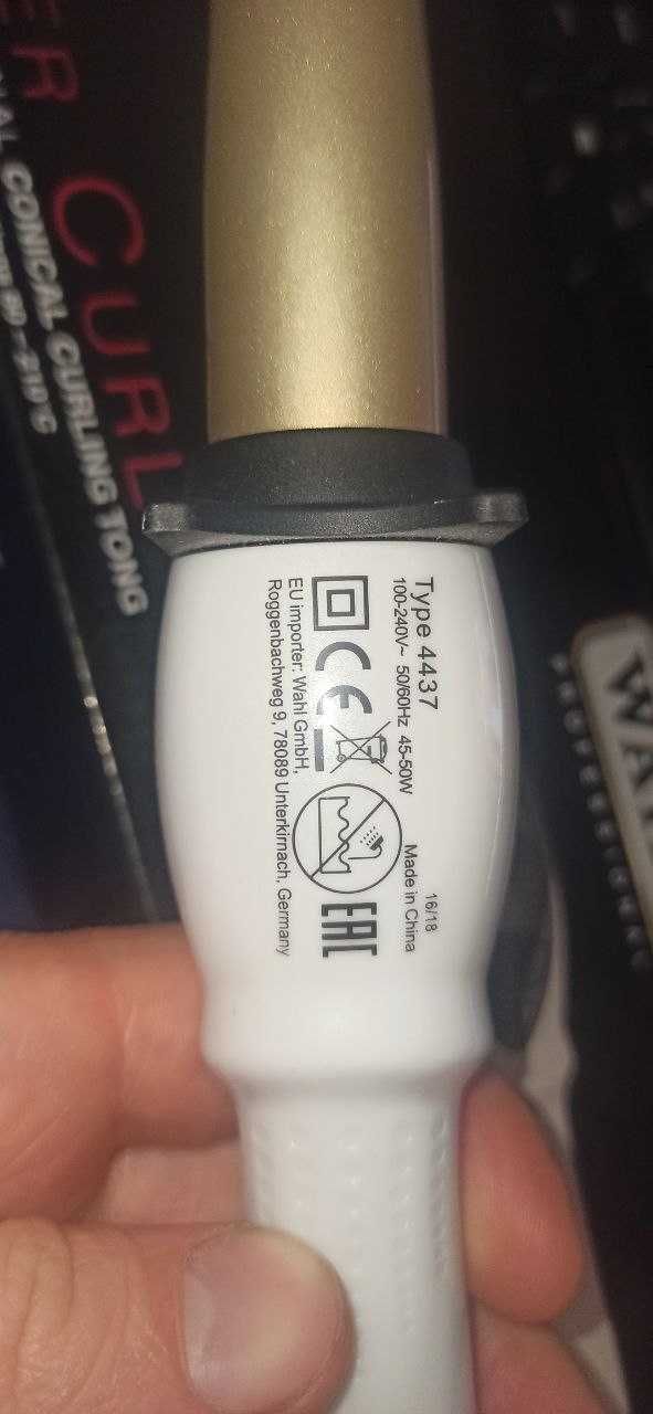 Конусна плойка бренду Wahl Super Curl