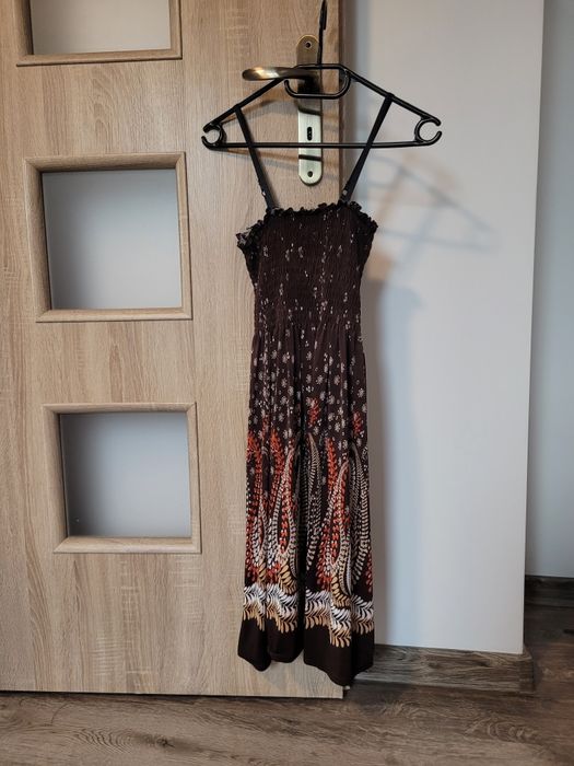 Sukienka na ramiączkach letnia S