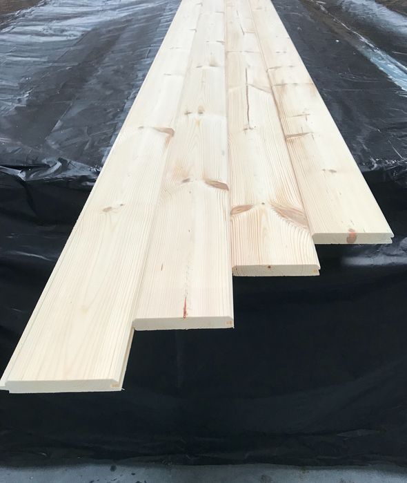 Szalówka sosnowa, Deska elewacyjna, Podbitka 19x125