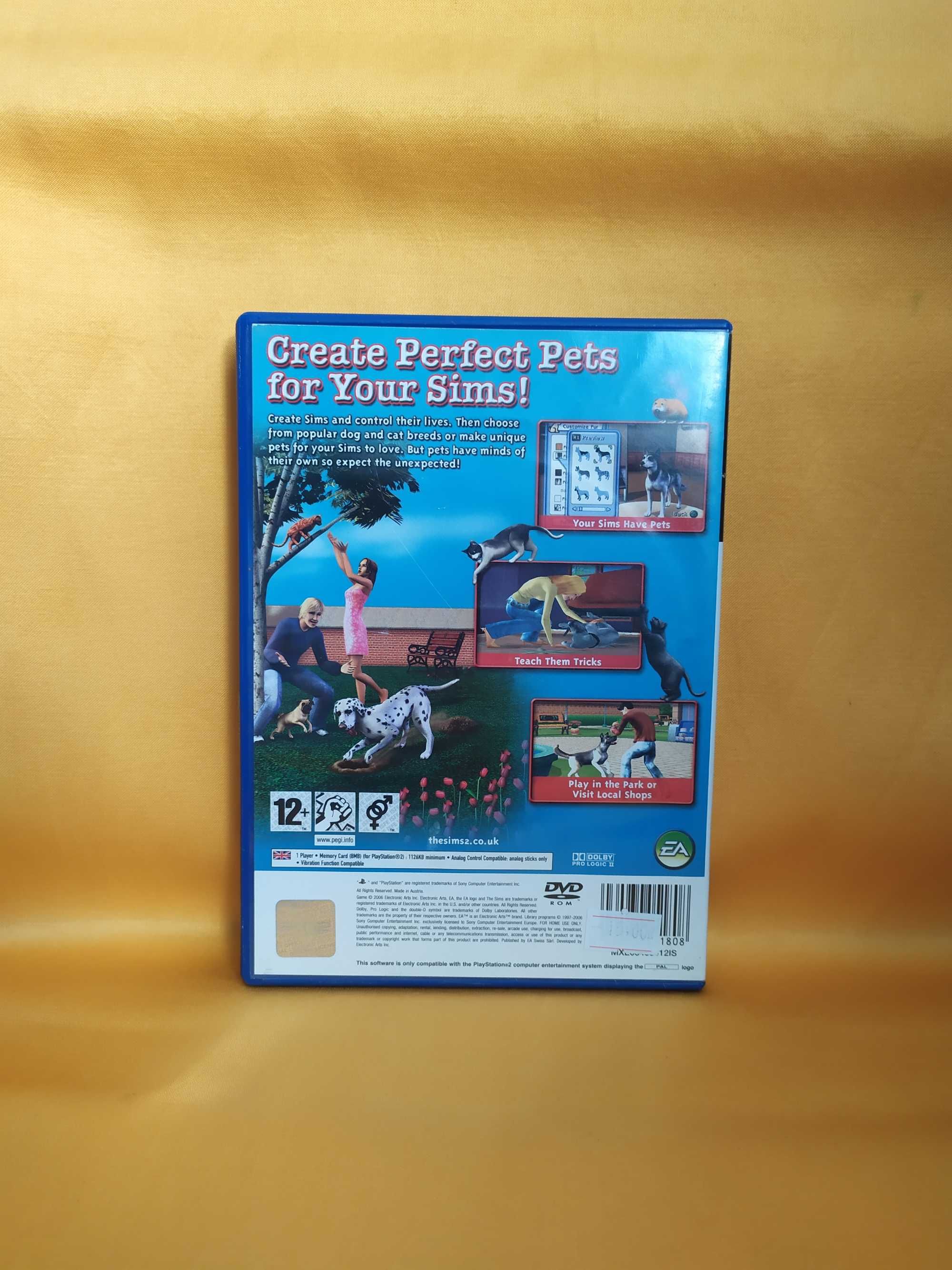 Gra The Sims 2 Pets PS2 PlayStation 2