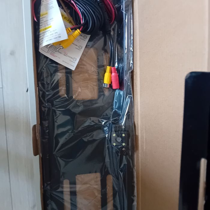 Tablica z kamerą samochodową