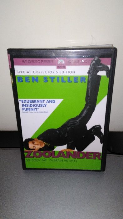 DVD Zoolander 1 Ben Stiller Filme LegdPortuguês Owen Wilson Mila Milla