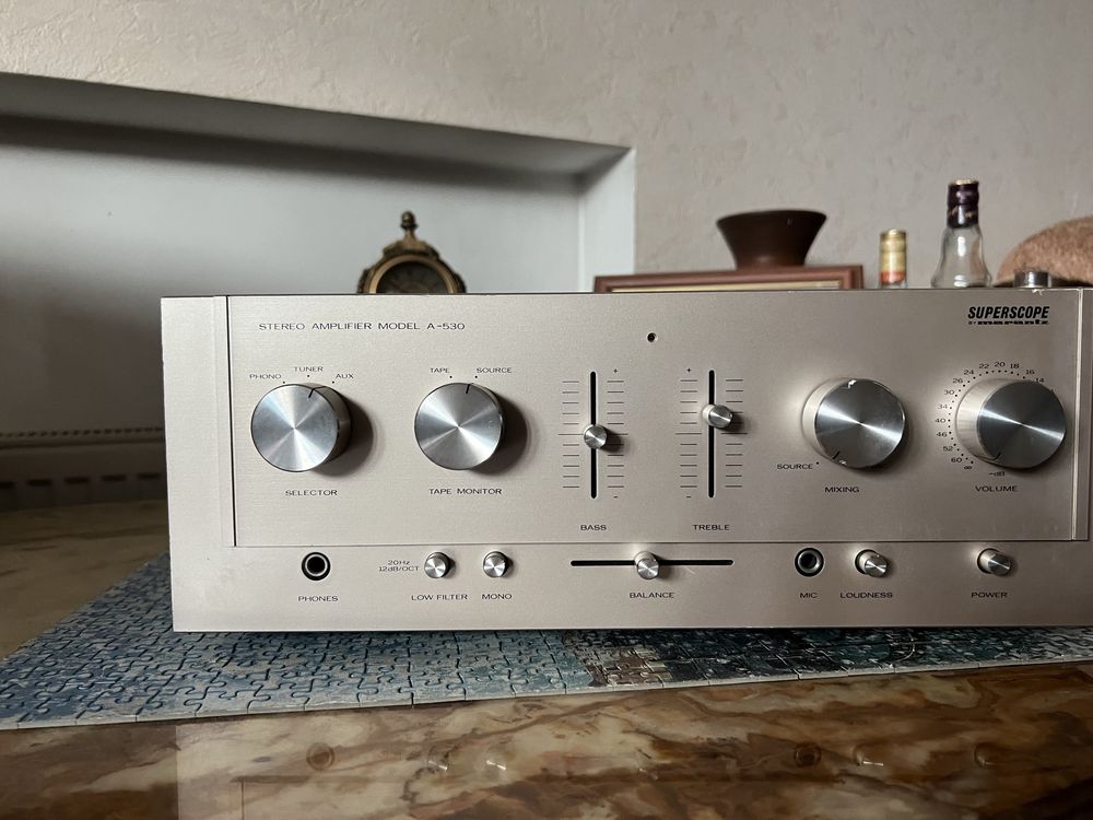 Вінтажний підсилювач Superscope by Marantz A-530