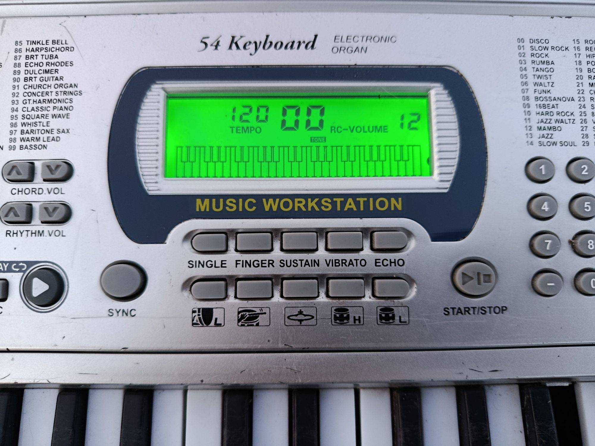 Instrument klawiszowy KEYBOARD 54 - sprawny
