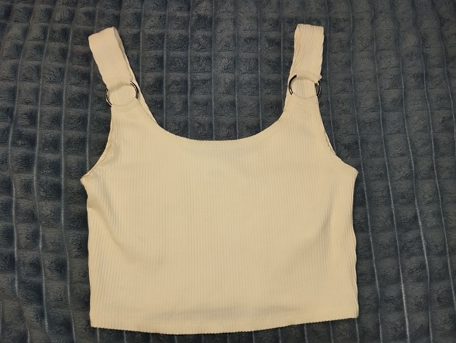 Бежевий топ WEEKDAY.