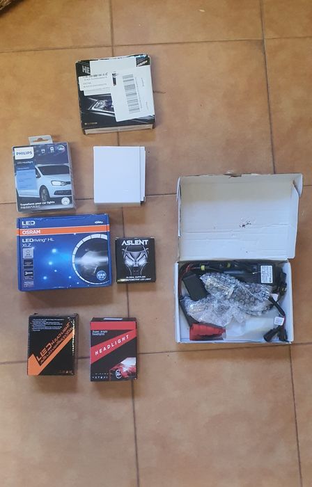 Lâmpadas Led auto novas