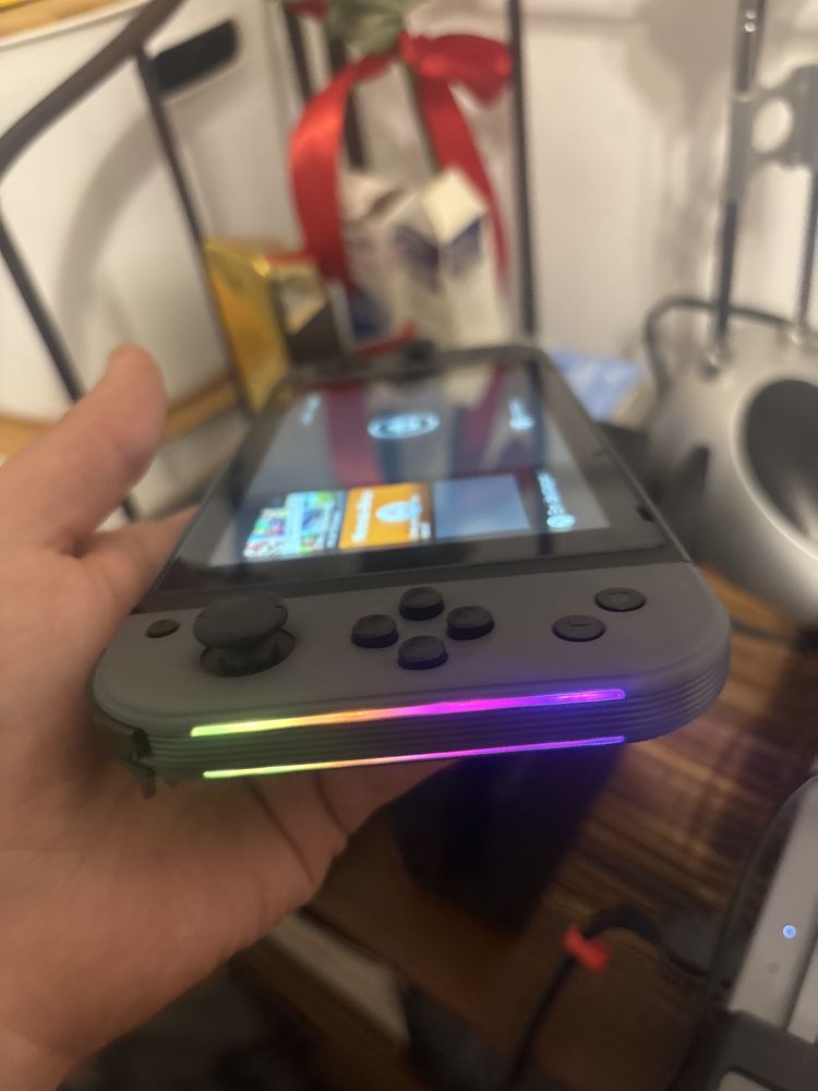 Nintendo switch com possobilidade de desbloquear