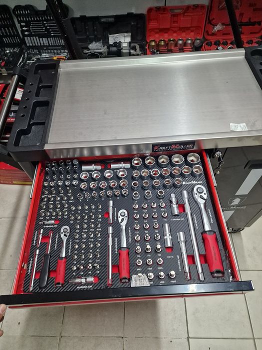 Carinho De ferramenta de 7 gavetas completas novo