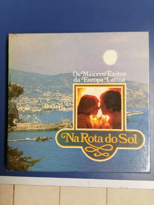 8 LPs - êxitos da América Latina-vinil