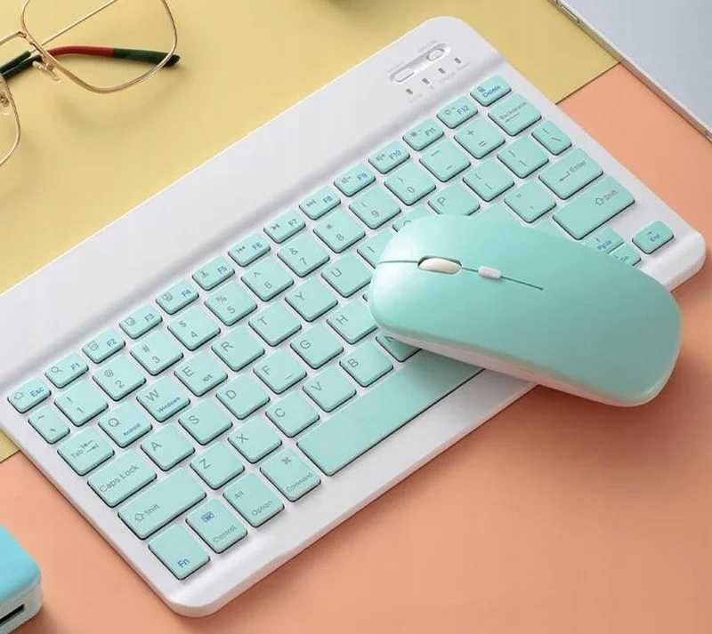 ZESTAW Klawiatura i Myszka bezprzewodowa mysz mini do laptopa TV PC