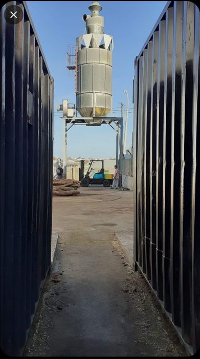 Silo de grandes dimensoes