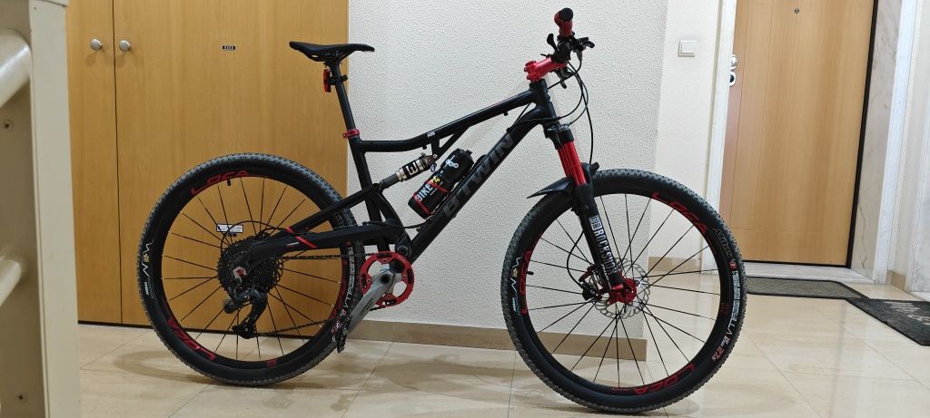 BTT 27,5 dupla suspensão a ar