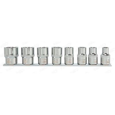 Nasadki Spline 1/2" zestaw 8szt NEO 08-651