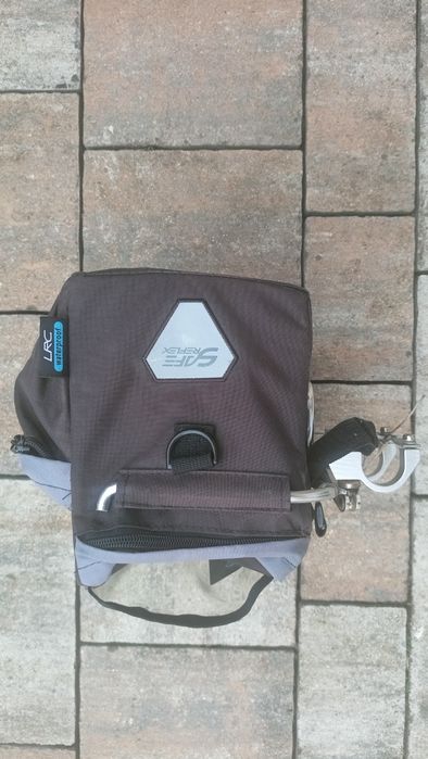 Sakwa na kierownicę 31,8. Sport Arsenal na stelażu. Unikat