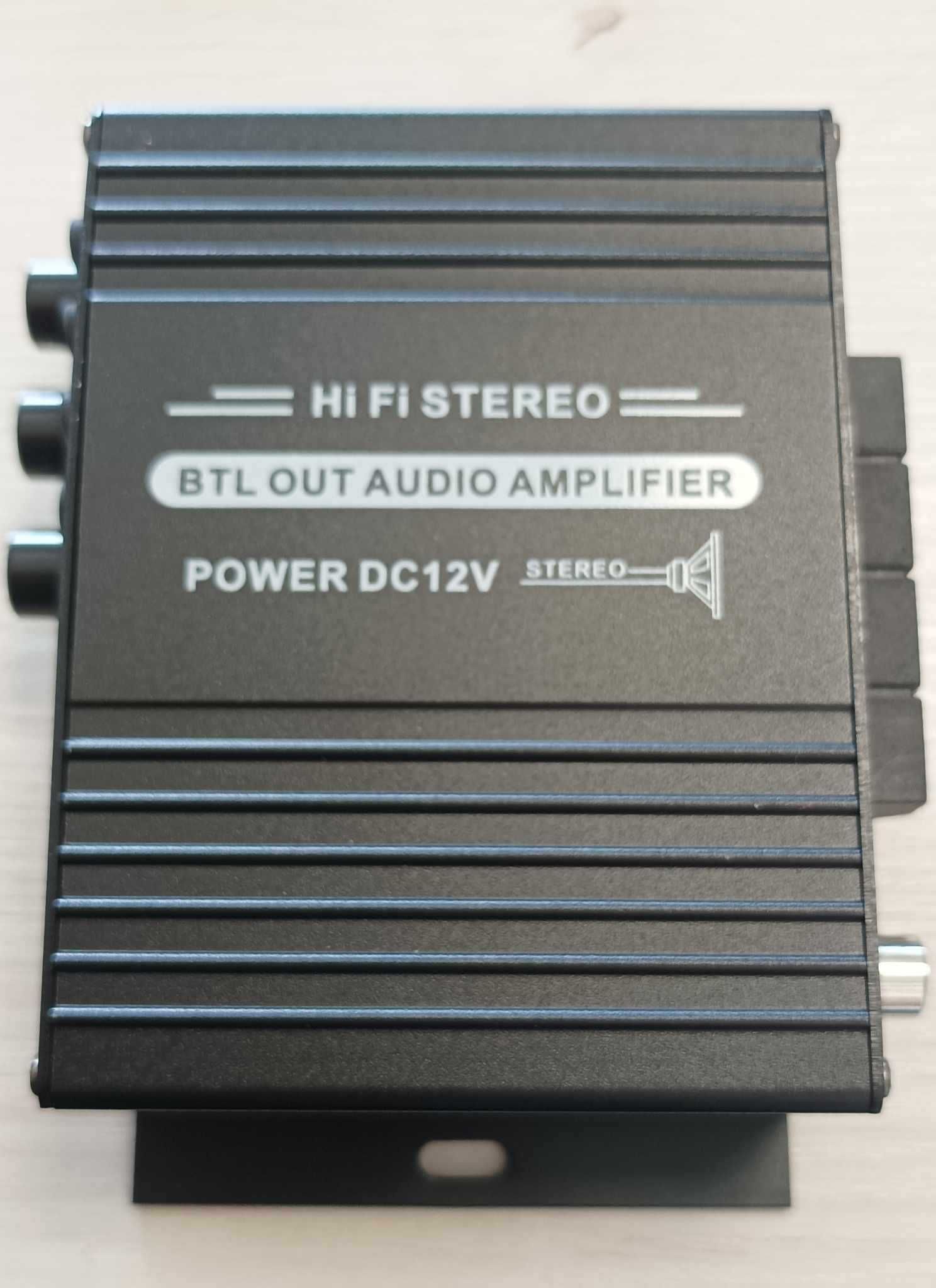 Wzmacniacz audio, mini cyfrowy wzmacniacz mocy 12 V / AK -370
