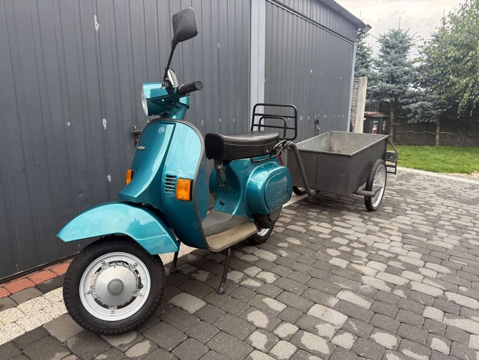 Piaggio Vespa Pk 125 xl elestar z przyczepką kat. B px