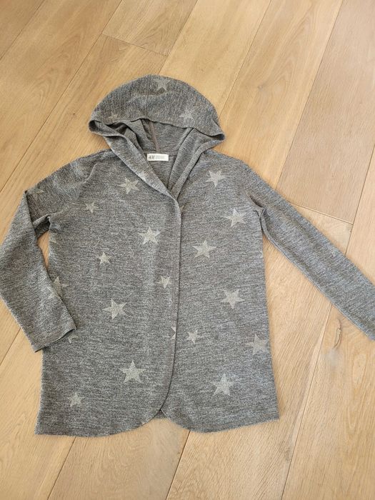 Sweterek z kapturem H&M na 134/140 cm