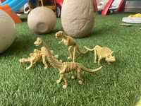 Dinossauros modelos de Esqueletos