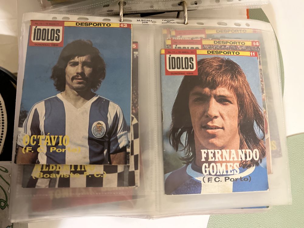 Revista Ídolos Desporto - Série Colorida anos 70/80